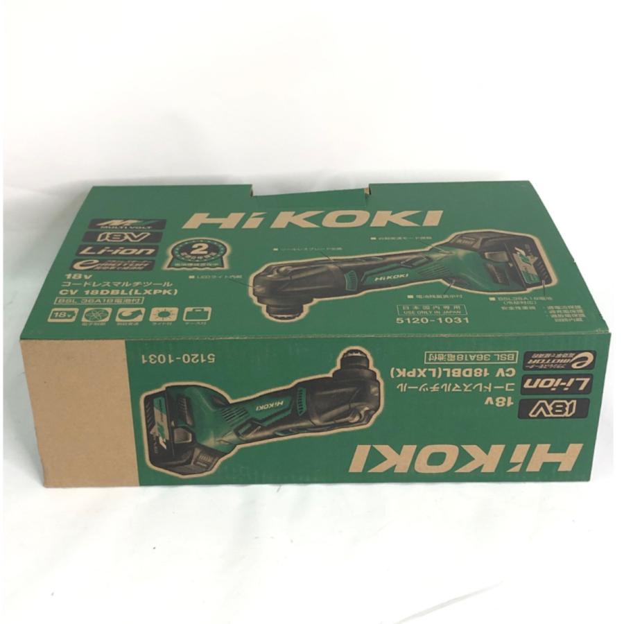 ▽▽ HiKOKI ハイコーキ 18Vコードレスマルチツール 未開封 CV18DBL 