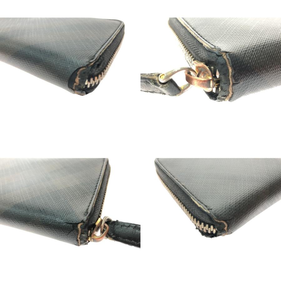 BURBERRY（バーバリー） ▽▽ ユニセックス ラウンドファスナー 長財布