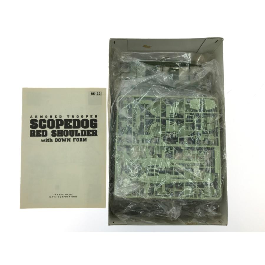 ▽▽ 当時物 WAVE 1/24 BK-22 スコープドッグ レッドショルダー ダウン