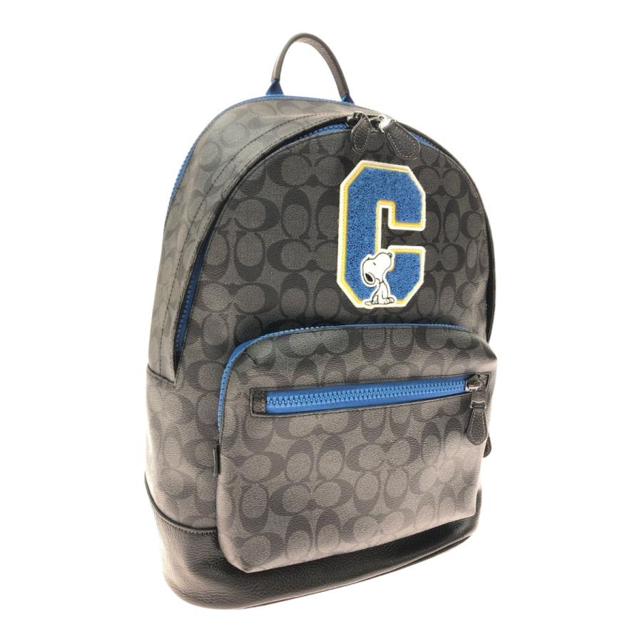 COACH（コーチ） ▽▽ スヌーピーコラボ シグネチャー リュックサック 