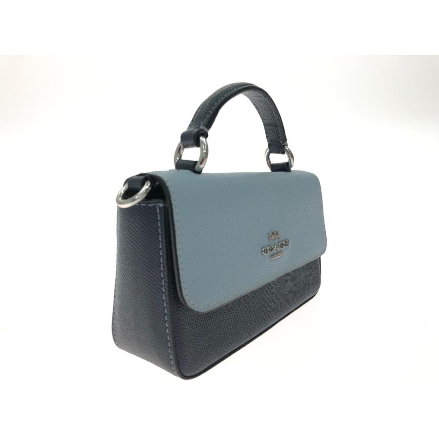 COACH（コーチ） ▽▽ レディース ミニバッグ クロスグレインレザー