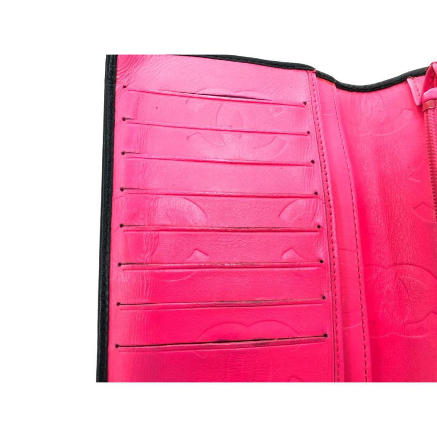 CHANEL（シャネル） ▽▽ レディース 二つ折り長財布 カンボンライン