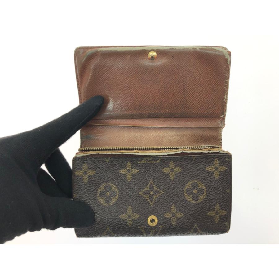 LOUIS VUITTON ▽▽ ルイヴィトン レディース 二つ折り財布 モノグラム