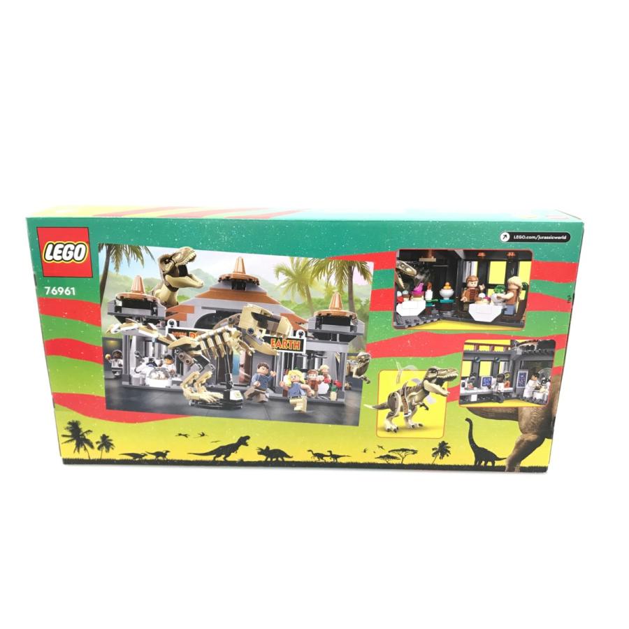 ▼▼ LEGO LEGO レゴ ジュラシック・ワールド 76961 ビジターセンター：T-レックスとラプトルの襲来 未使用に近い｜bigban｜02