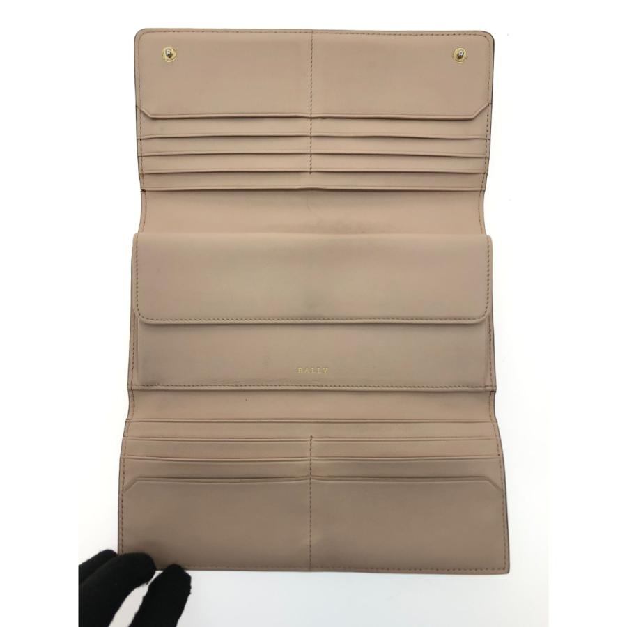 ▽▽ BALLY バリー レディース 三つ折り長財布 収納沢山 ボルドー
