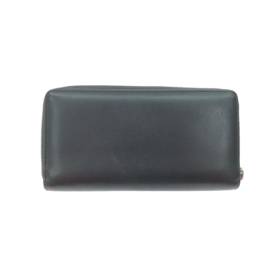 GUCCI（グッチ） ▽▽ ブレードロゴ 長財布 597677 ブラック やや傷や