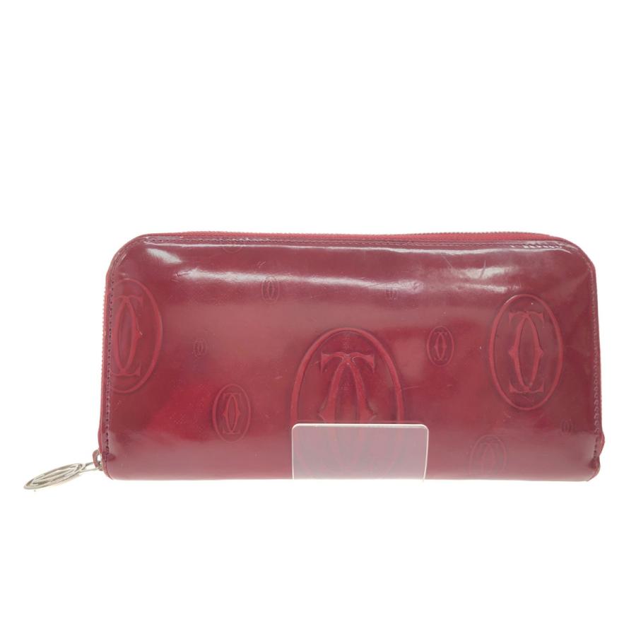 Cartier（カルティエ） ▽▽ レディース 長財布 ラウンドファスナー 