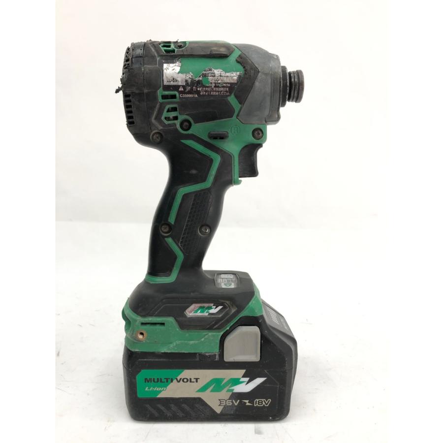 ▼▼HiKOKI ハイコーキ 電動工具 36V コードレス インパクトドライバ 充電器・充電池1個・ケース付 WH36DC グリーン HiKOKI ハイコーキ 電動工具 36V コードレス インパクトドライバ 充電