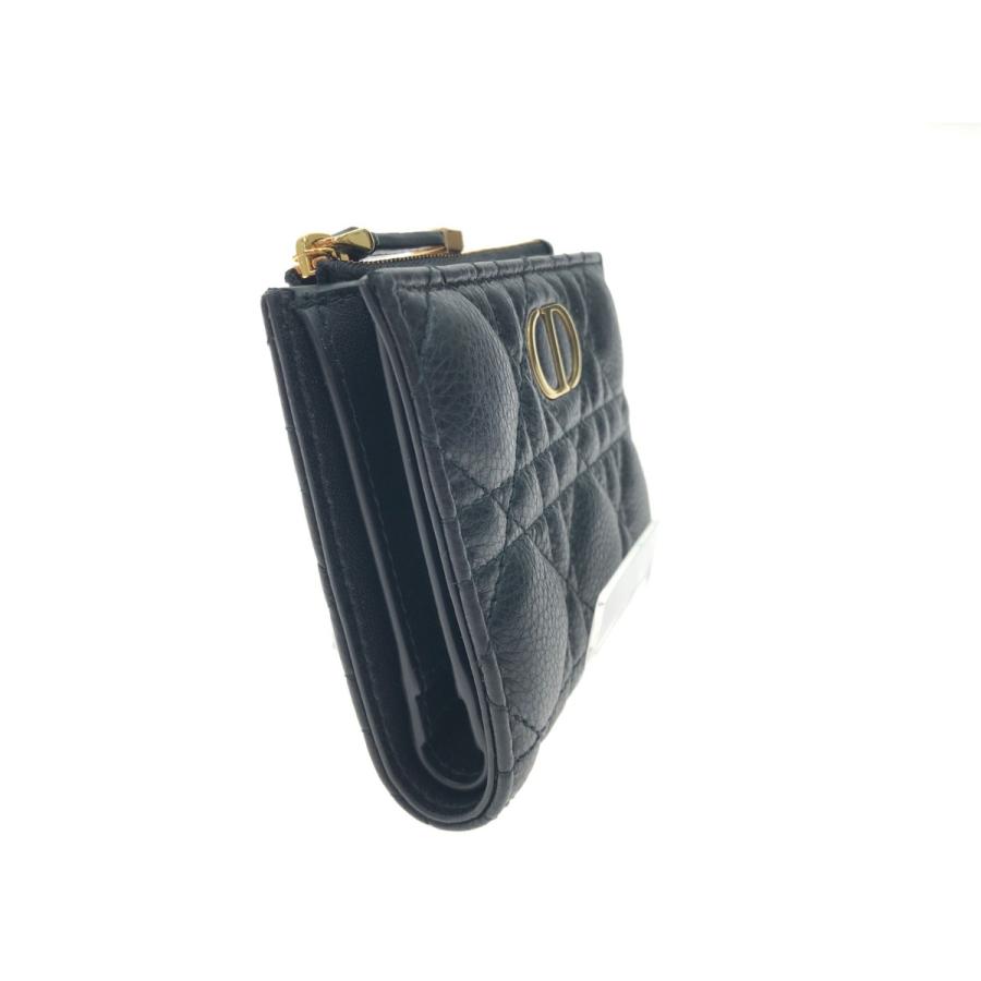 ▽▽ Christian Dior ディオール 二つ折り財布 Caro ダリアウォレット