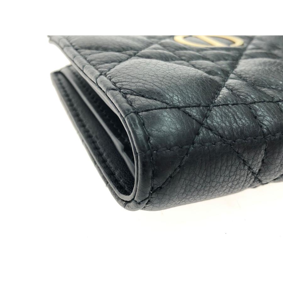 ▽▽ Christian Dior ディオール 二つ折り財布 Caro ダリアウォレット