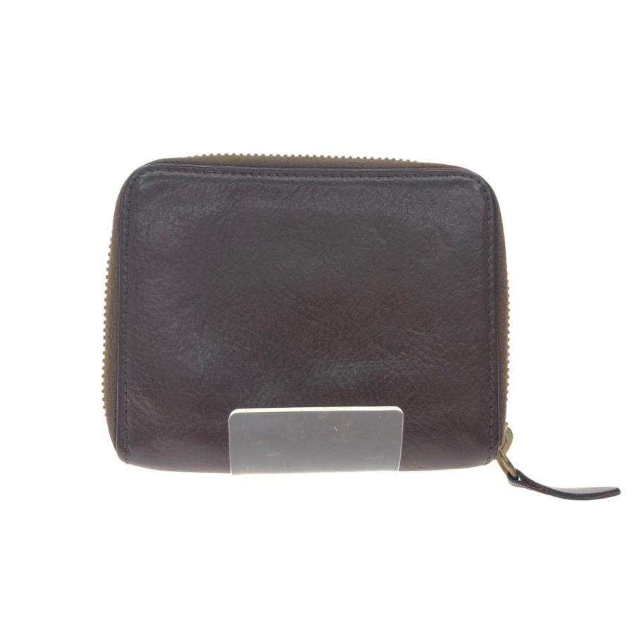 ▼▼IL BISONTE イルビゾンテ メンズ 二つ折り財布 ラウンドファスナー レザー SMW067 PV0005 CA106B ブラウン IL BISONTE（イルビゾンテ） ▽▽ メンズ 二つ折り財布 ラウンド
