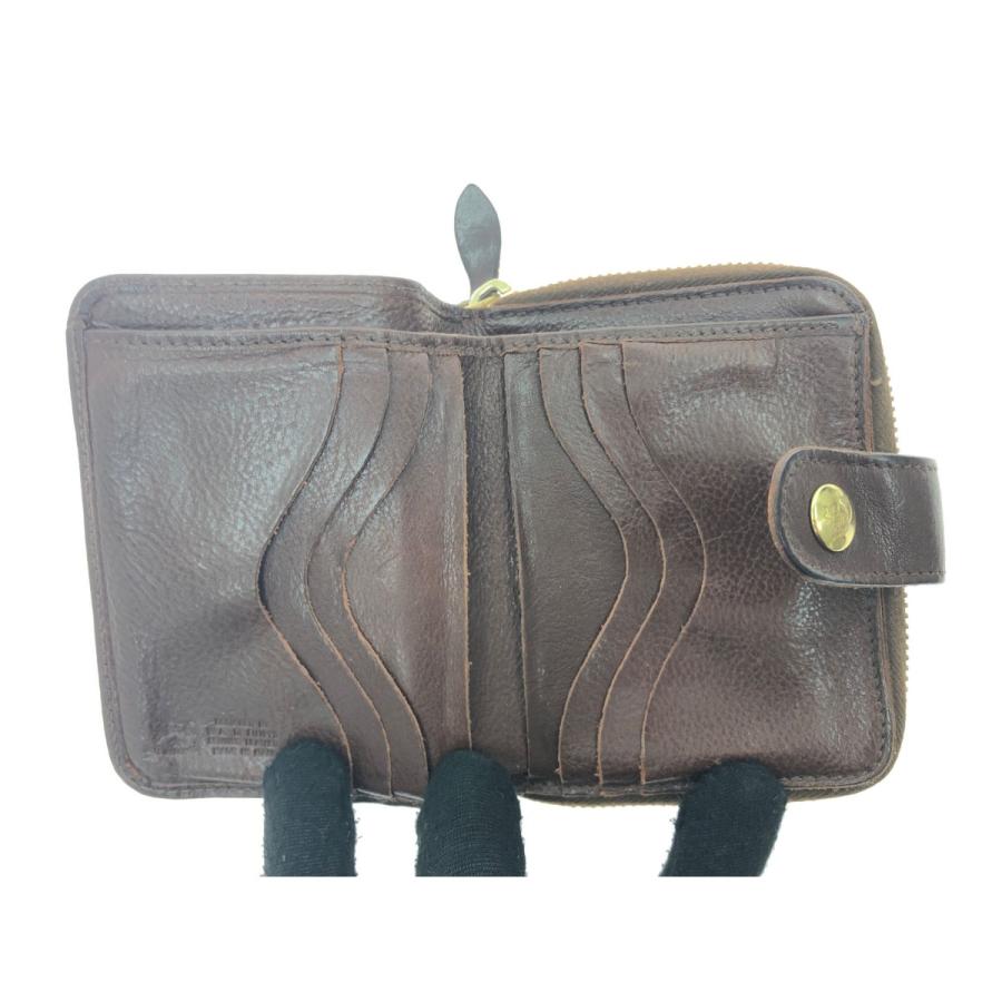 IL BISONTE（イルビゾンテ） ▽▽ メンズ 二つ折り財布 ラウンド
