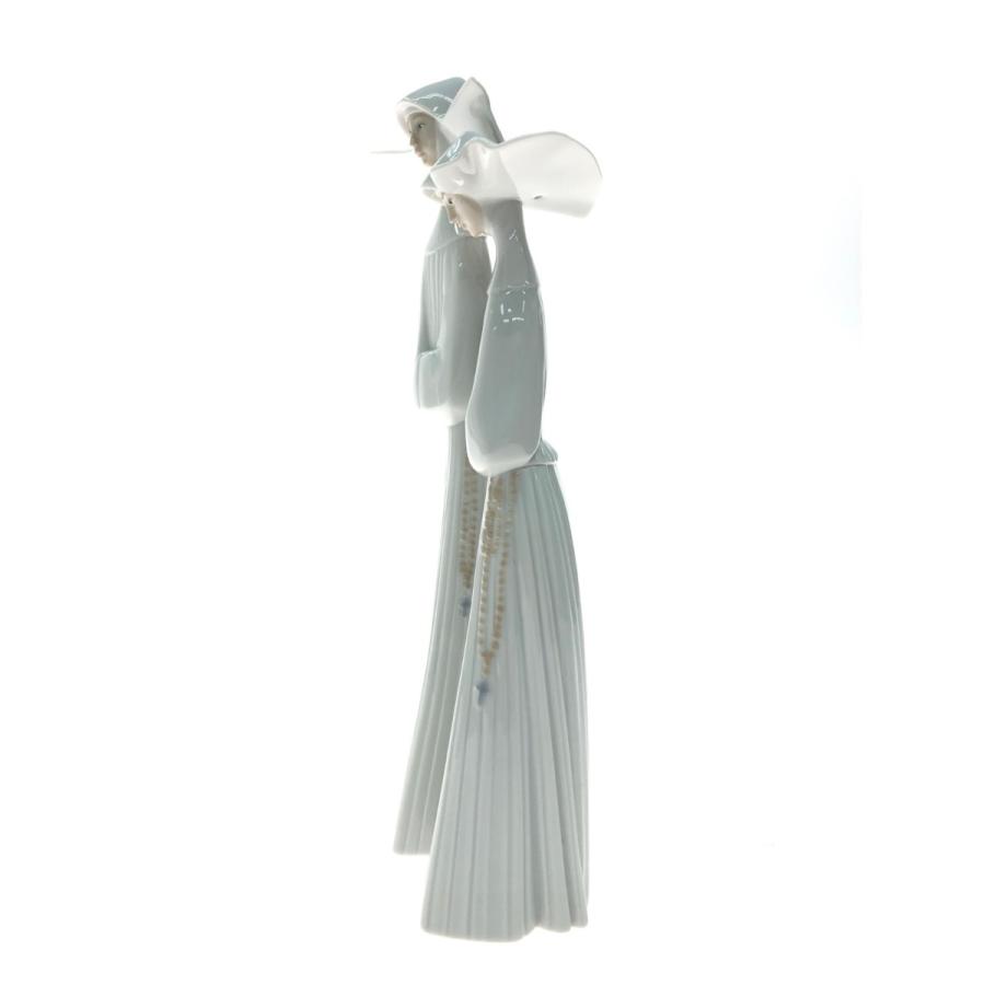 ▽▽ LLADRO リヤドロ インテリア小物 西洋 陶器 修道女 フィギュリン