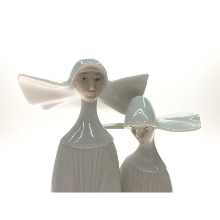 ▽▽ LLADRO リヤドロ インテリア小物 西洋 陶器 修道女 フィギュリン