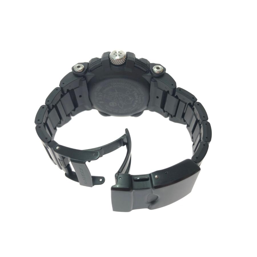▼▼ CASIO カシオ メンズ腕時計 電波ソーラー G-SHOCK フロッグマン MASTER OF G GWF-A1000C-1AJF やや傷や汚れありの画像