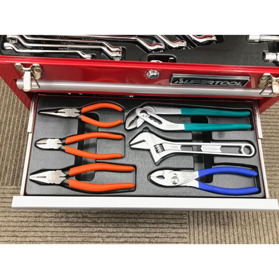 ▽▽ SUPERTOOL プロ用デラックス工具セット S8000DX 未使用に近い 