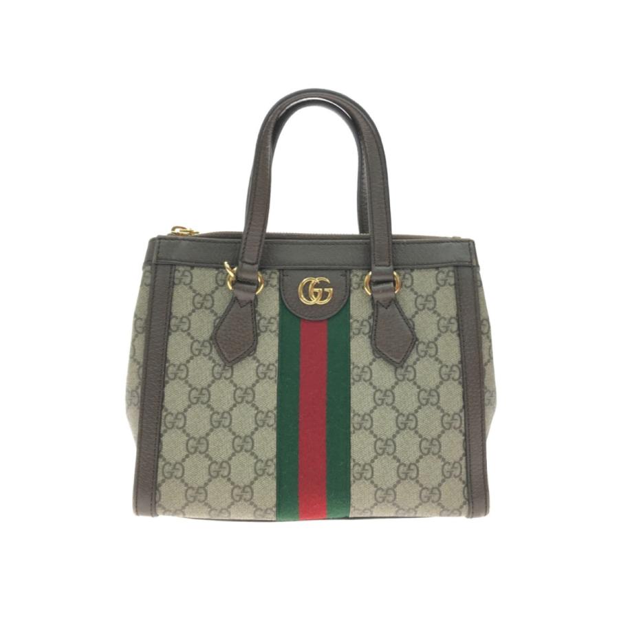 ▼▼GUCCI グッチ 2WAYバッグ GG オフィディア 547551 ブラウン GUCCI（グッチ） ▽▽ 2WAYバッグ GG オフィディア 547551 ブラウン