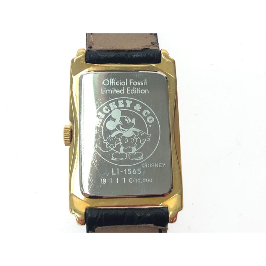▼▼FOSSIL フォッシル レディース腕時計 クオーツ 10000本限定 ディズニー ゴルフ ミッキーマウス スクエアフェイス LI-1565 FOSSIL（フォッシル） ▽▽ レディース腕時計 クオーツ 10000本限定