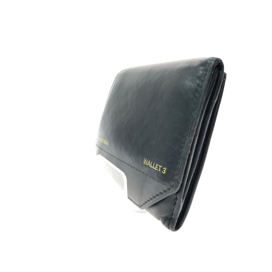 BALENCIAGA（バレンシアガ） ▽▽ メンズ 三つ折り財布 Wホック