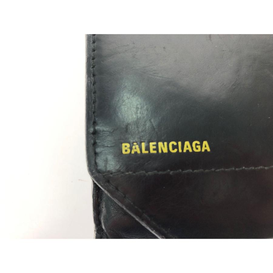 BALENCIAGA（バレンシアガ） ▽▽ メンズ 三つ折り財布 Wホック