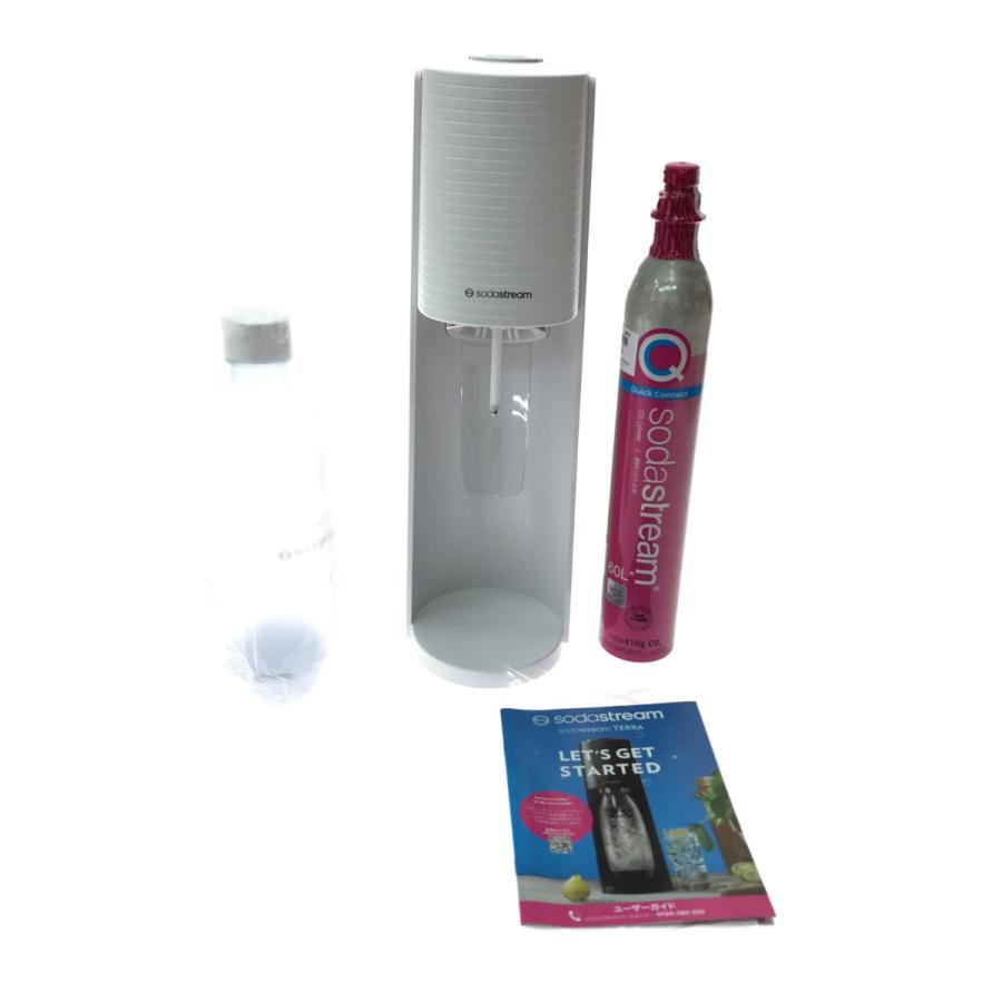 【未使用品】ソーダストリーム 炭酸水メーカー SSM1100 テラホワイト Amazon | ソーダストリーム テラ ホワイト SSM1100 | 水筒