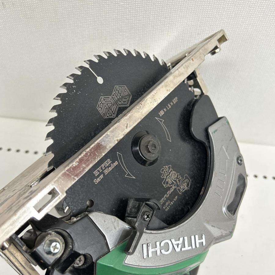 HITACHI 日立 丸のこ コード式 165mm C6MEY グリーン やや傷や汚れあり 【所定】