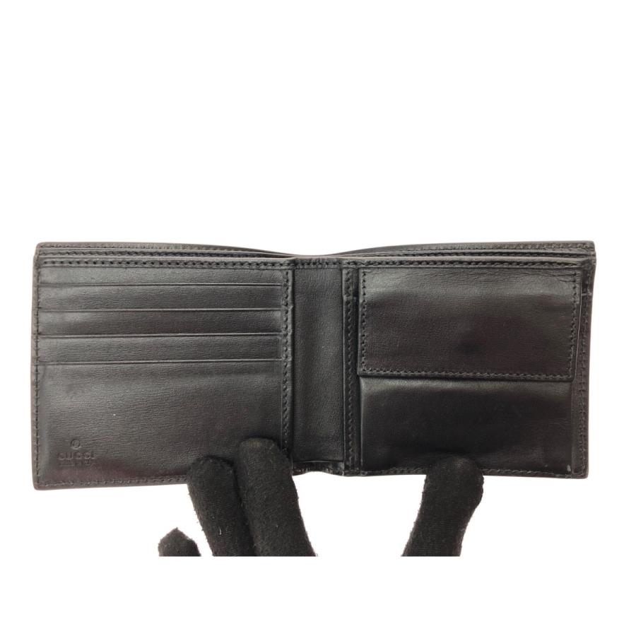 GUCCI（グッチ） ▽▽ メンズ 二つ折り財布 GGマーモント レザー