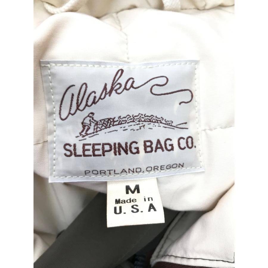 ▽▽ ALASKA SLEEPING BAG ダウンジャケット SIZE M メンズ オリーブ