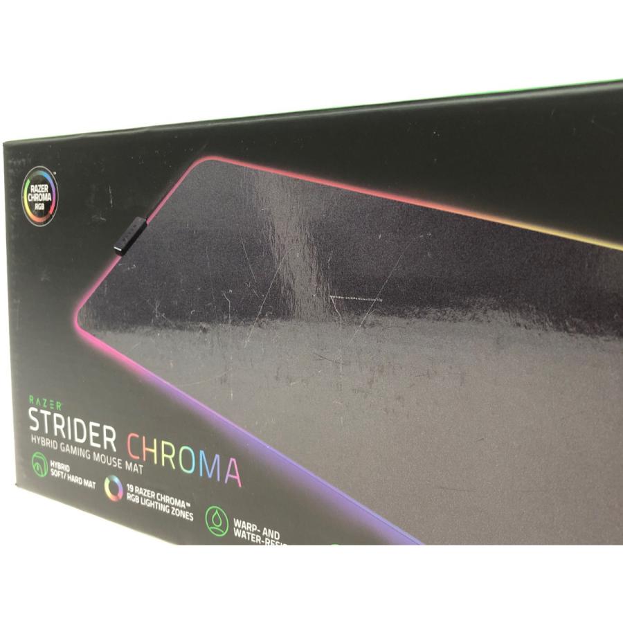 ▽▽Razer RGB対応ハイブリッドマウスパッド Strider Chromaゲーミング