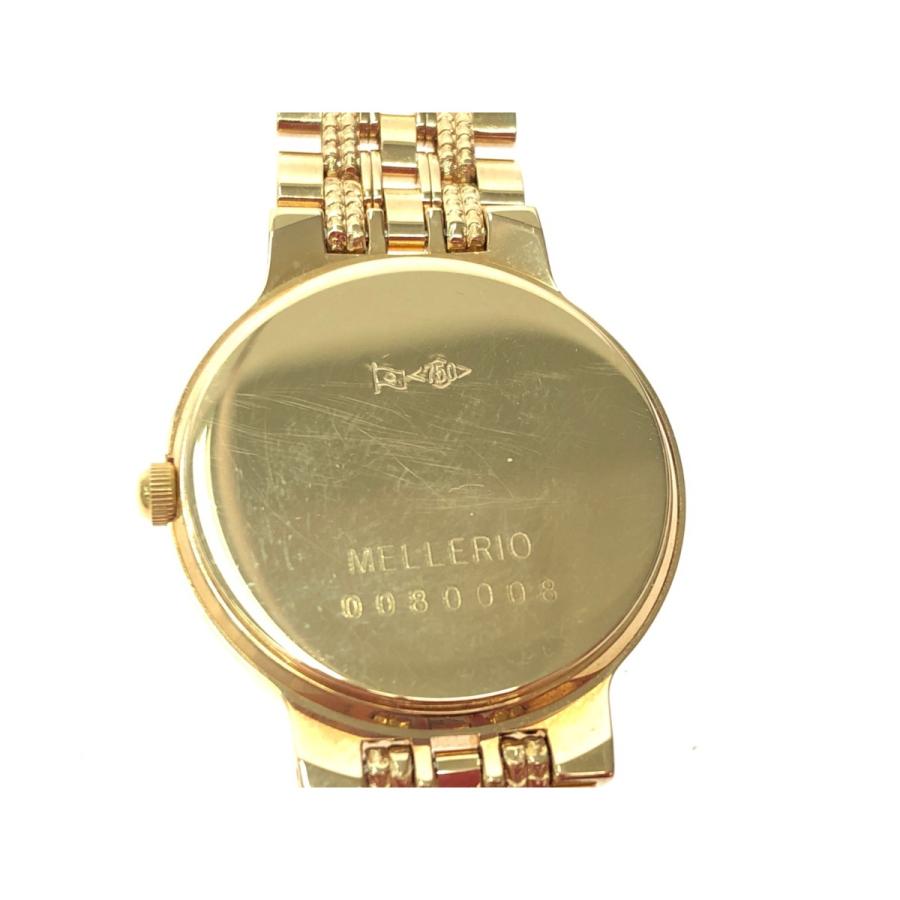 ▼▼MELLERIO メレリオディメレー レディース腕時計 クオーツ K18 金無垢 総重量56.0g  0080008 ▽▽ MELLERIO メレリオディメレー レディース腕時計 クオーツ K18 金
