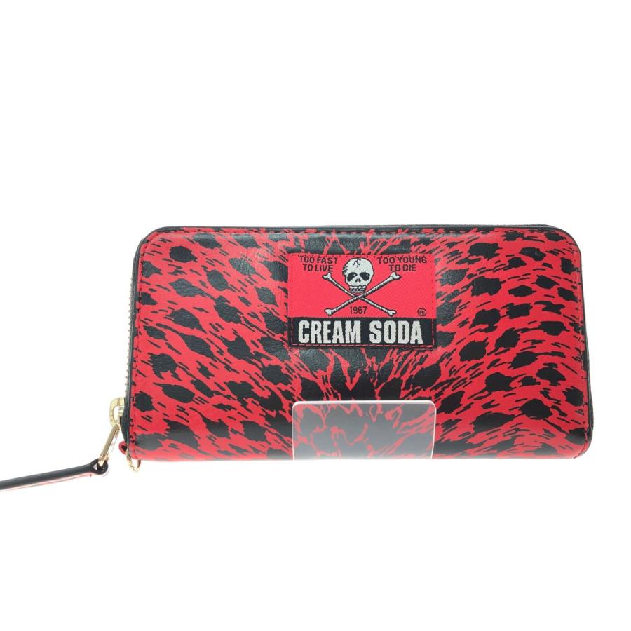クリームソーダ ▽▽ CREAM SODA メンズ 長財布 ラウンド クリームソーダ ▽▽ CREAM SODA メンズ 長財布 ラウンド