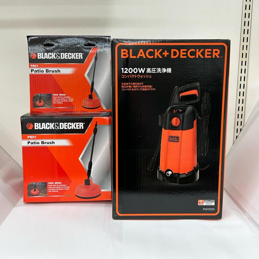 高圧洗浄機　ブラックアンドデッカー　PW1200 Amazon.co.jp: BLACK+DECKER 高圧洗浄機 PW1200 - : DIY・工具・ガーデン