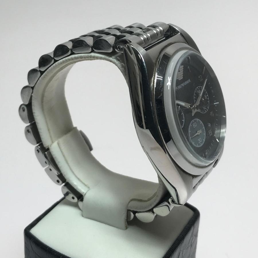 EMPORIO ARMANI ▽▽ エンポリオアルマーニ 腕時計 クロノグラフ