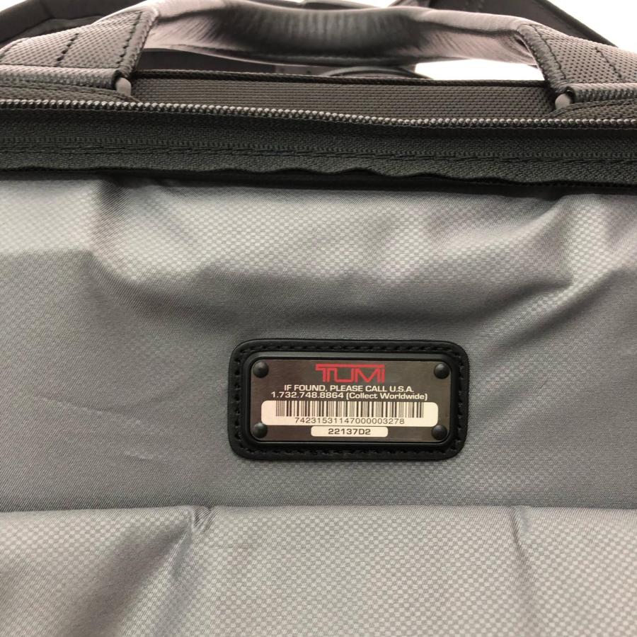 TUMI トゥミ メンズ 旅行 出張 クラシックガーメントバッグ イニシャル入 ビジネスバッグ ブラック TUMI（トゥミ） メンズ 旅行 出張 クラシックガーメントバッグ