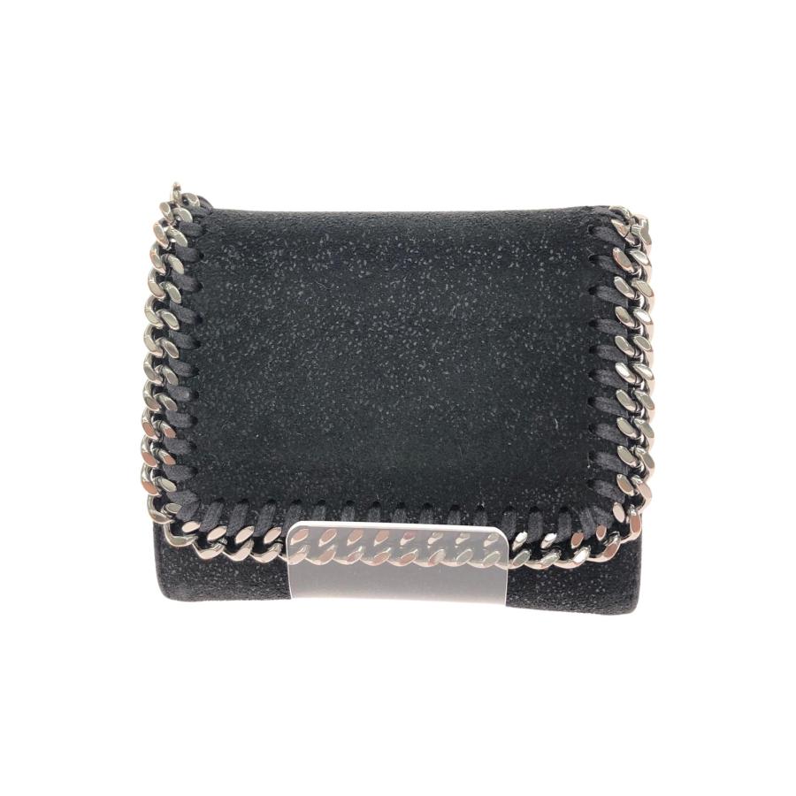 Stella McCartney ステラマッカートニー レディース 三つ折り財布 ファラベラ 431000 W9132 ブラック Stella McCartney ステラマッカートニー レディース 三つ折り財布
