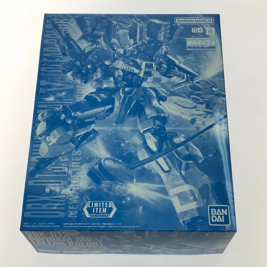 ▽▽ プラモデル 1/100 MG ORX-013 ガンダムMk-V [クリアカラー
