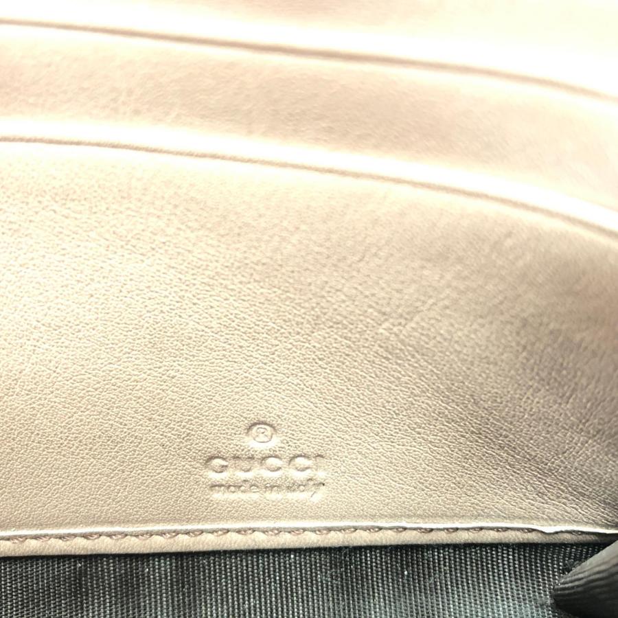 GUCCI（グッチ） ▽▽ レディース 長財布 ソーホー インターロッキング