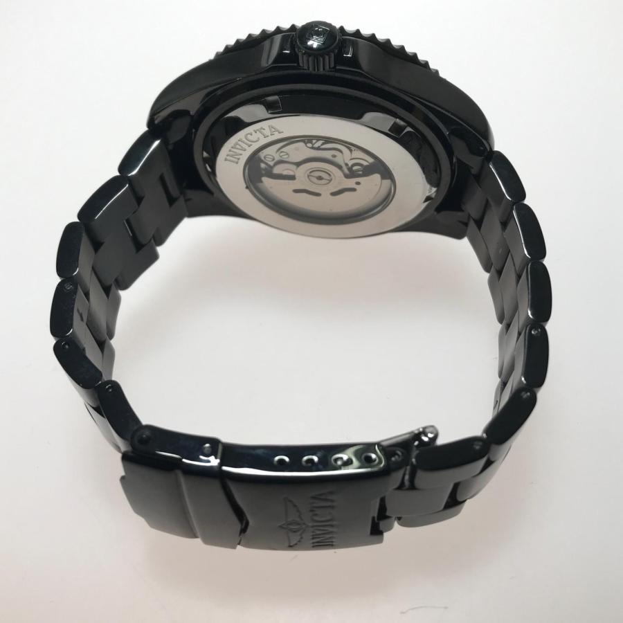 ▽▽ INVICTA 腕時計 PRO DIVER 自動巻き ブラック 35039 やや傷や汚れ