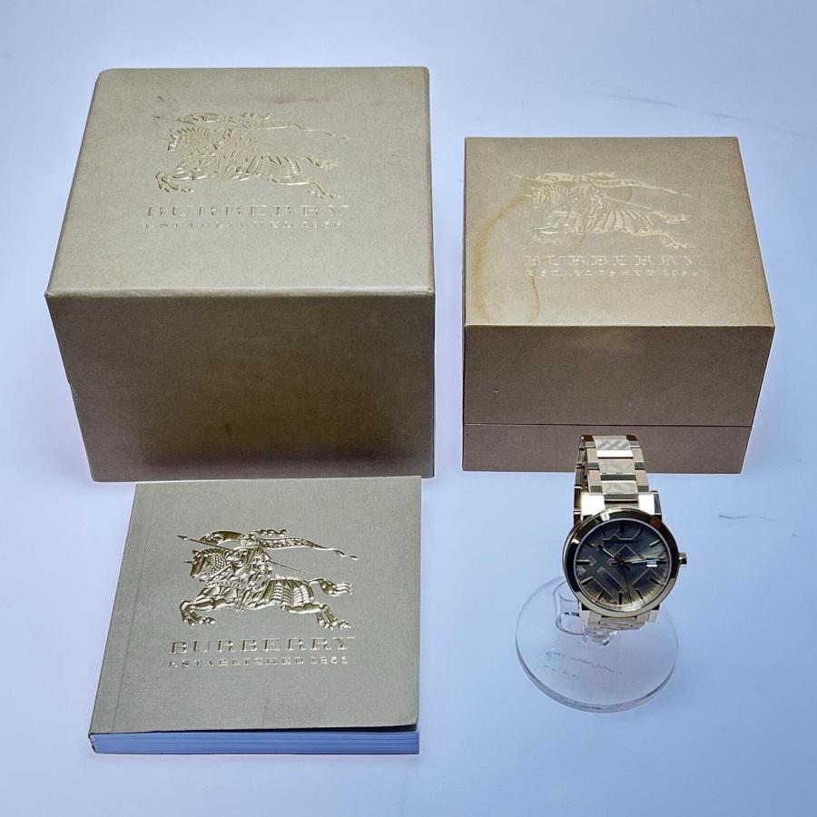 BURBERRY（バーバリー） ▽▽ クォーツ オールゴールドカラー 