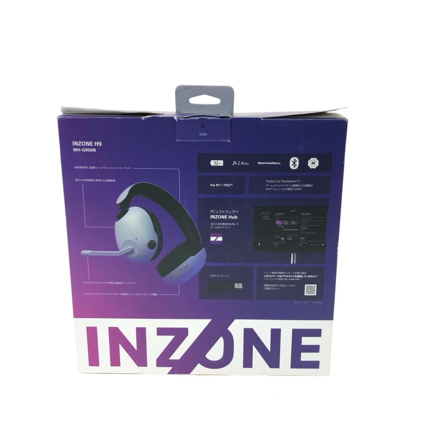 SONY ヘッドホン ワイヤレスゲーミングヘッドセット WH-G900N INZONE9