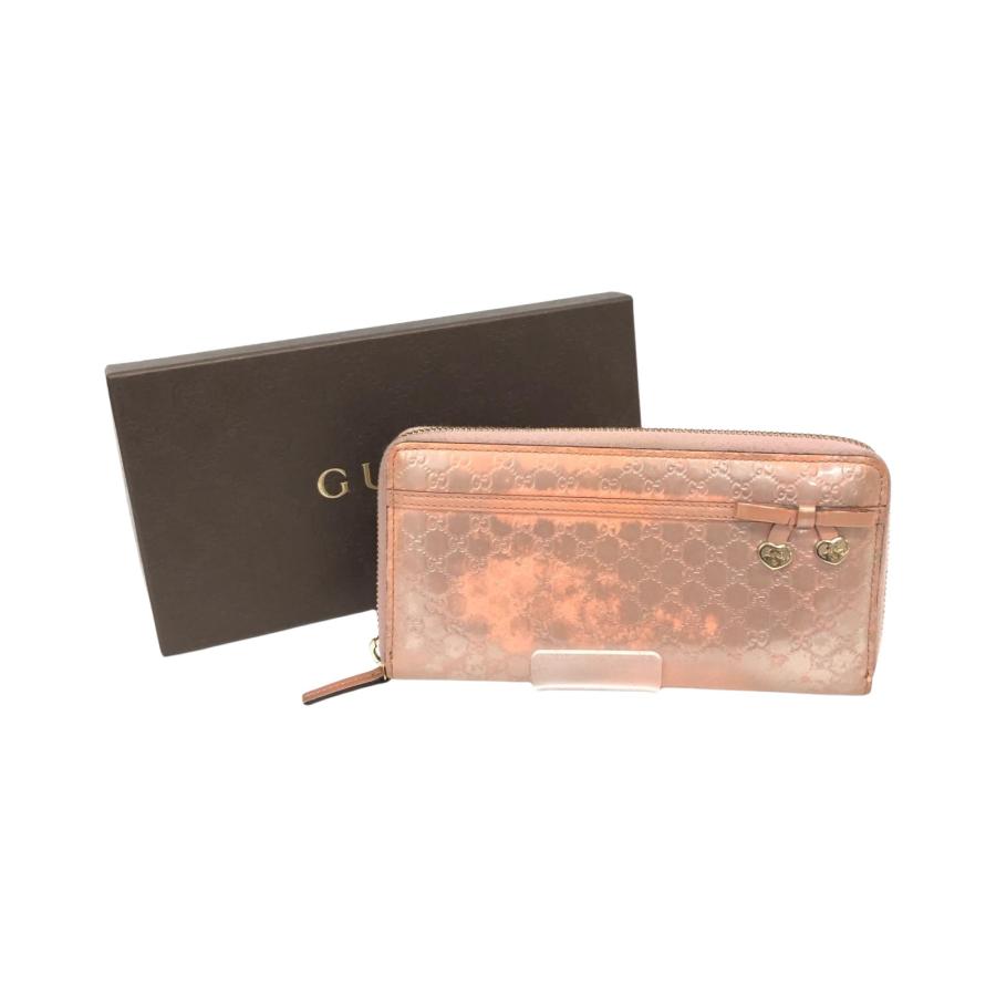 新品*GUCCI*ラウンドファスナー長財布*GGキャンバス*箱付き 【公式通販】