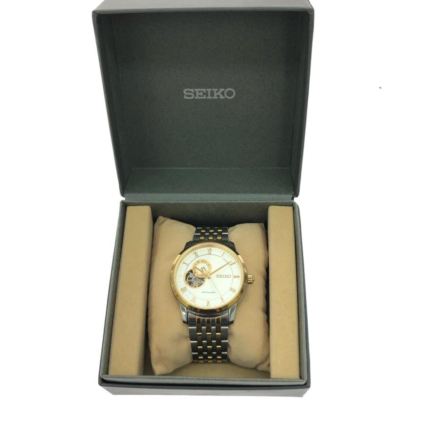 SEIKO（セイコー） ▽▽ メンズ腕時計 自動巻き プレサージュ ホワイト