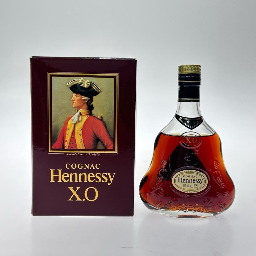 Hennessy ヘネシー X.O コニャック 金キャップ/クリアボトル 350ml 40 