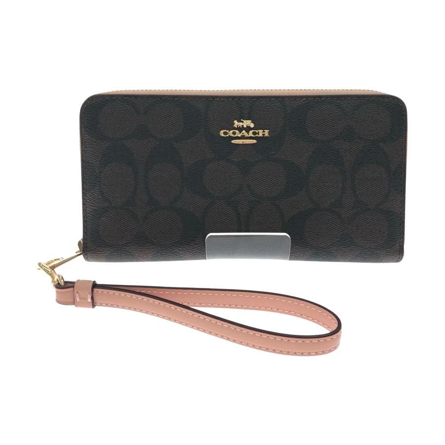 COACH（コーチ） ▽▽ レディース長財布 ラウンドファスナー 