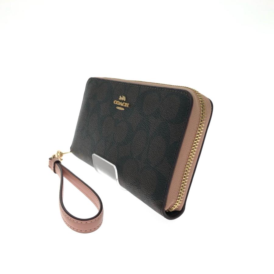 COACH（コーチ） ▽▽ レディース長財布 ラウンドファスナー 