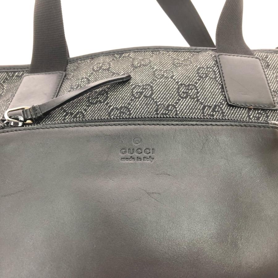 GUCCI（グッチ） ▽▽ レディース トートバッグ GGキャンバス レザー
