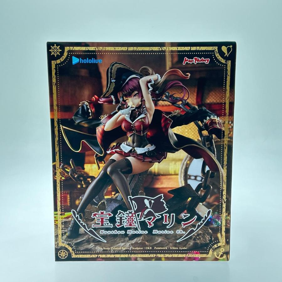 ▽▽ hololive 宝鐘マリン「ホロライブプロダクション」1/7スケール 宝鐘マリン 1/7スケールフィギュア（未使用）