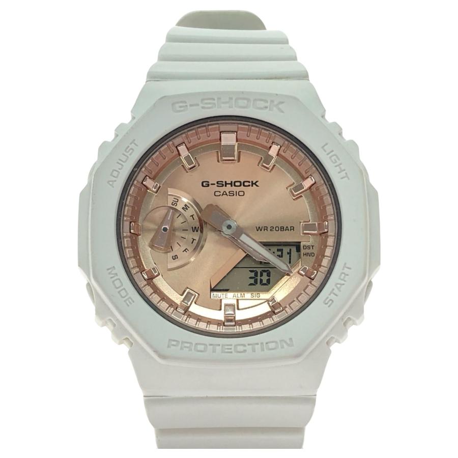 CASIO カシオ レディース腕時計 クオーツ デジアナウォッチ Baby-G 文字盤ピンクゴールド GMA-S2100MD CASIO（カシオ） レディース腕時計 クオーツ デジアナウォッチ Baby-G