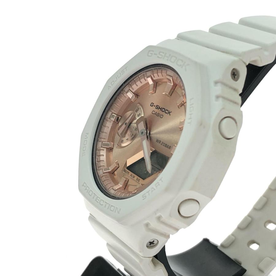 CASIO カシオ レディース腕時計 クオーツ デジアナウォッチ Baby-G 文字盤ピンクゴールド GMA-S2100MD CASIO（カシオ） レディース腕時計 クオーツ デジアナウォッチ Baby-G