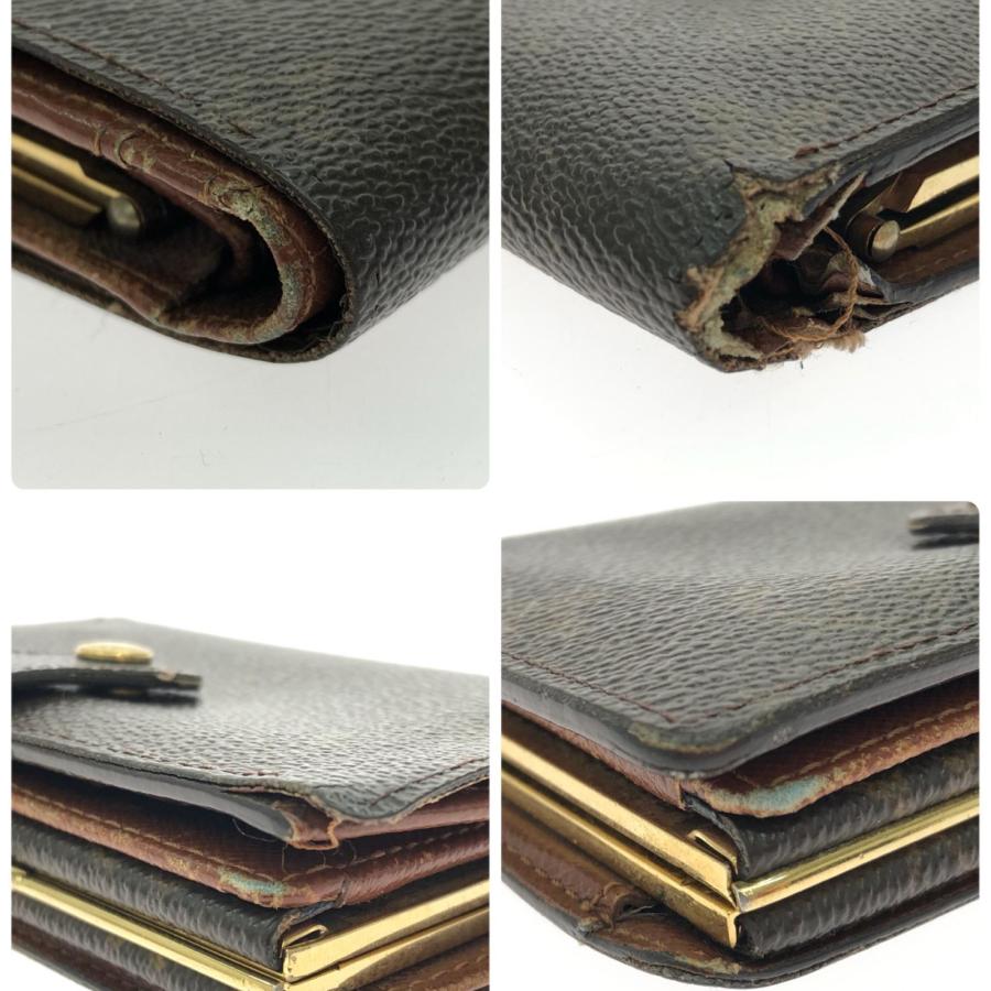 LOUIS VUITTON（ルイ・ヴィトン） ▽▽ がま口 モノグラム・ポルトモネ